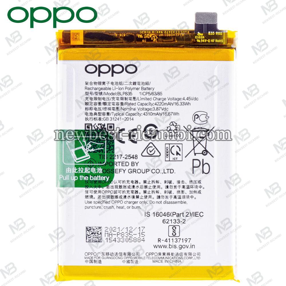 ​Oppo Reno 5 F / A94 / F19 Pro / Reno 5 Lite BLP835 Battery Service Pack