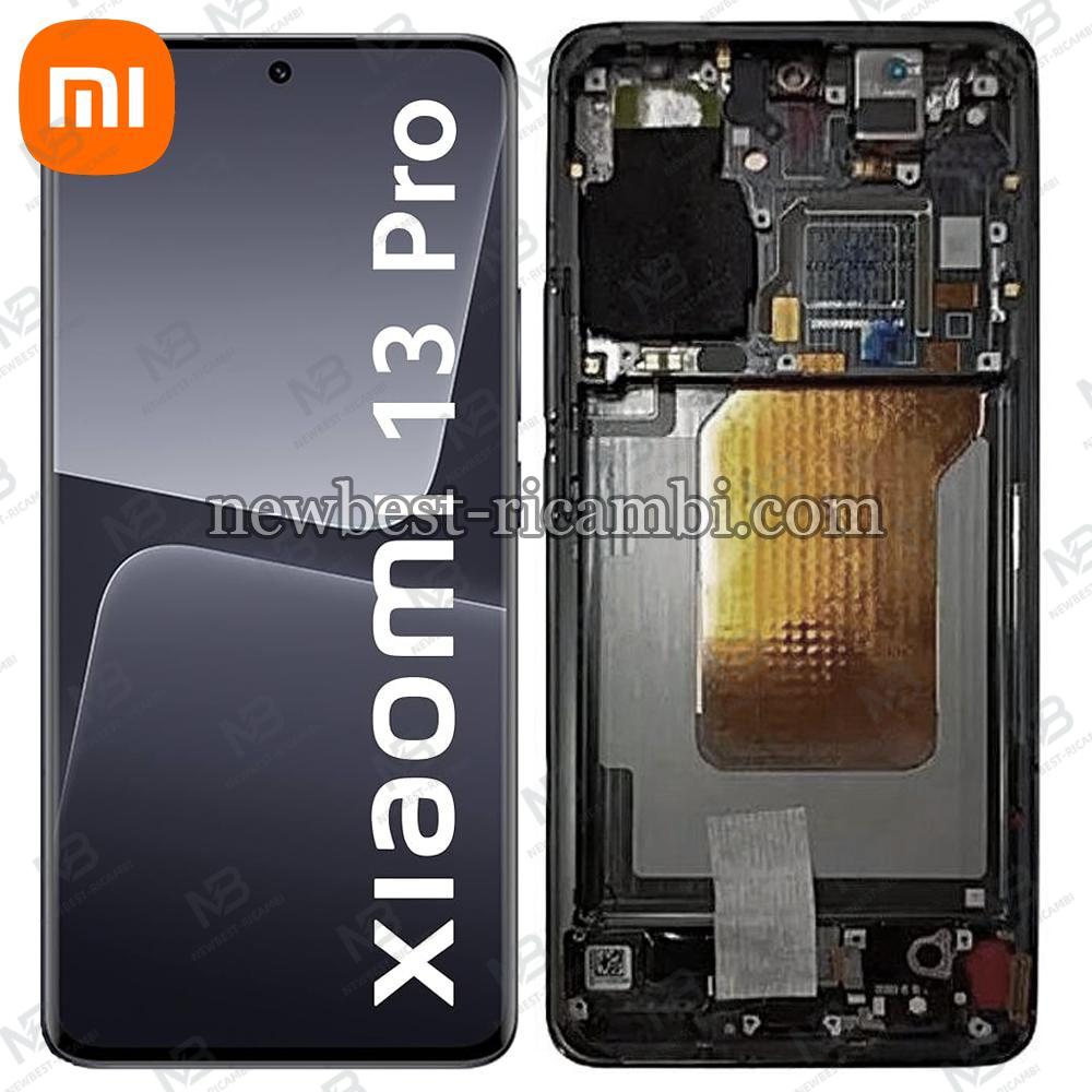 Xiaomi 13 Pro 5G (2210132G / 2210132C) Touch + Lcd + Frame Black Service Pack