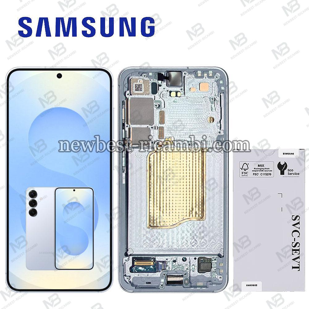 Samsung Galaxy S25 S931 Touch + Lcd + Frame Icy Blue Service Pack