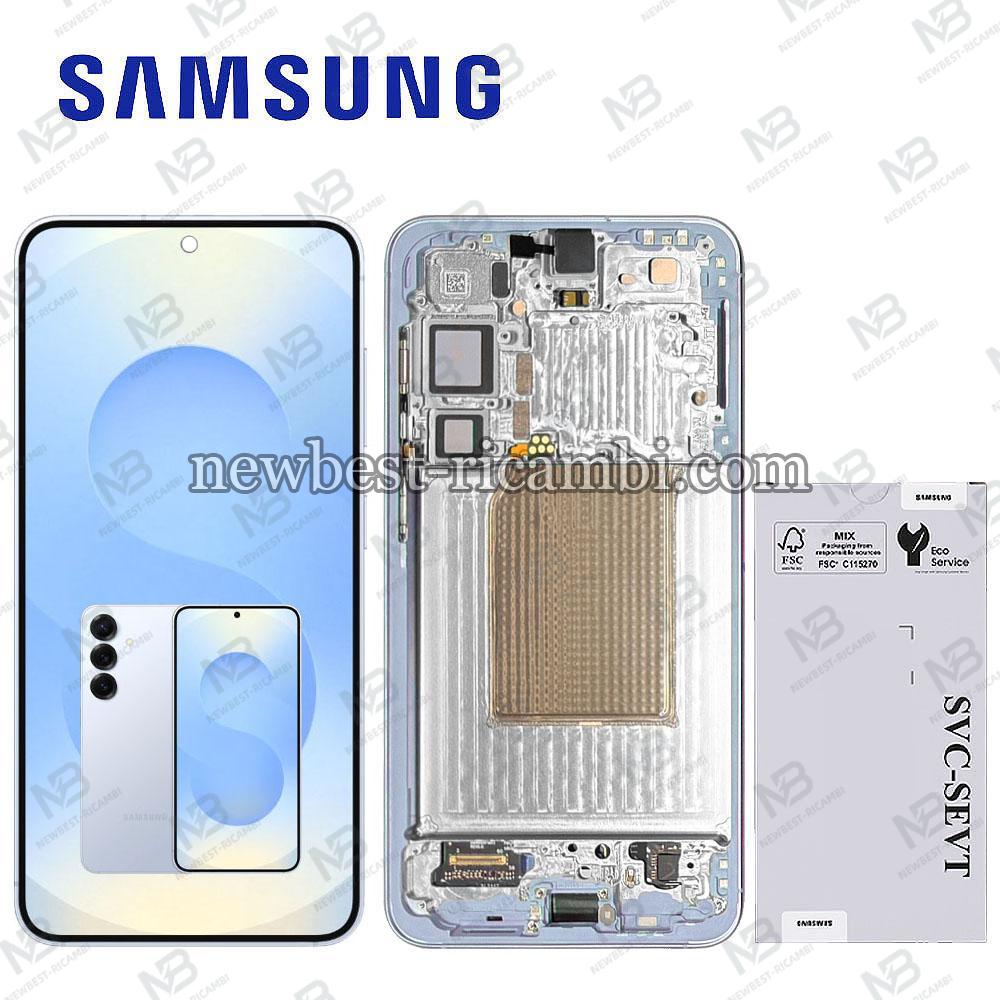 Samsung Galaxy S25+ S936 Touch + Lcd + Frame Icy Blue Service Pack