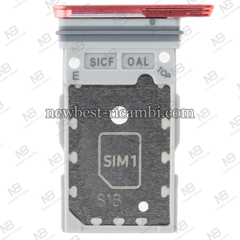 Samsung Galaxy S25+ S936 Sim Tray Coral Red