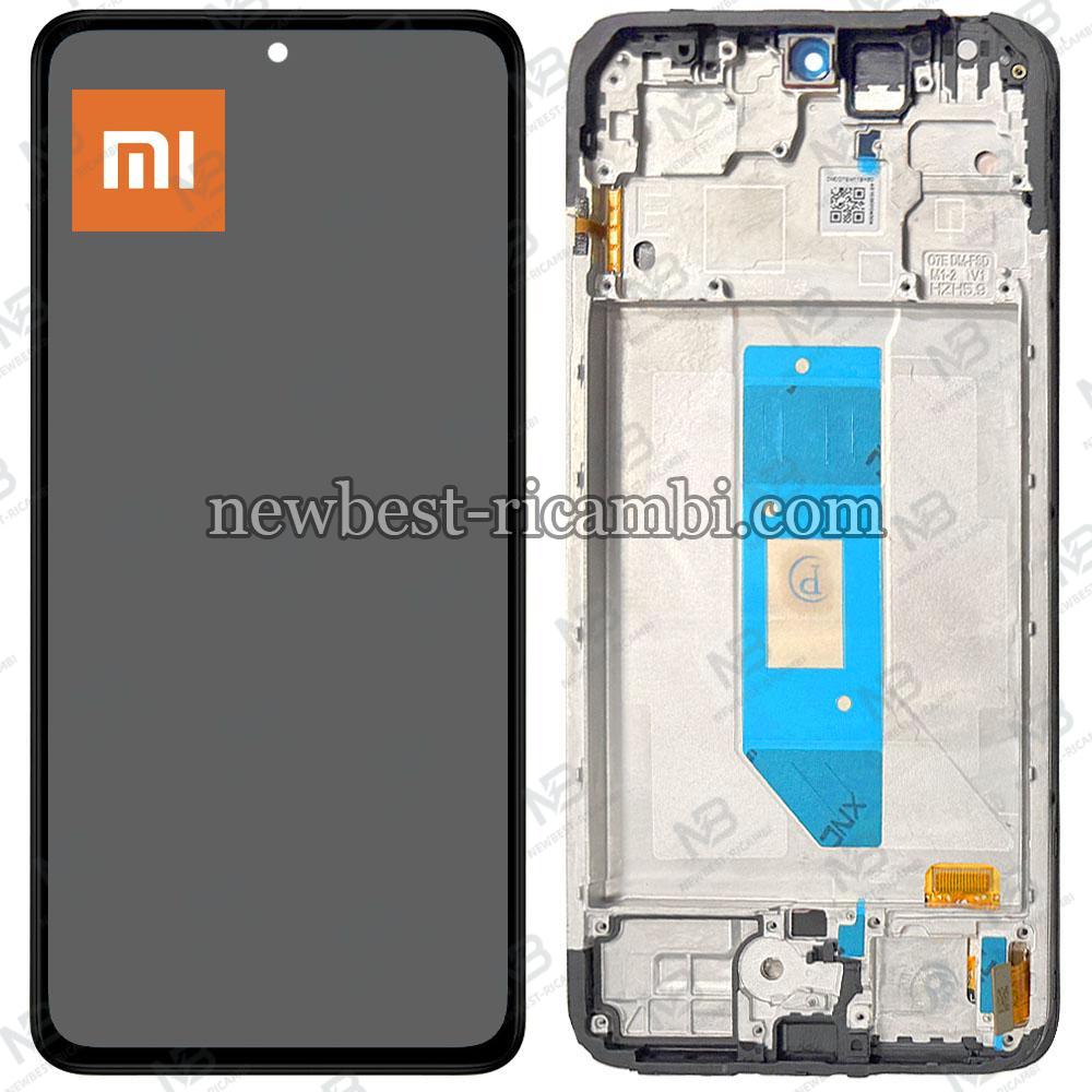 Xiaomi Redmi Note 14 4G Touch + Lcd + Frame Black Service Pack