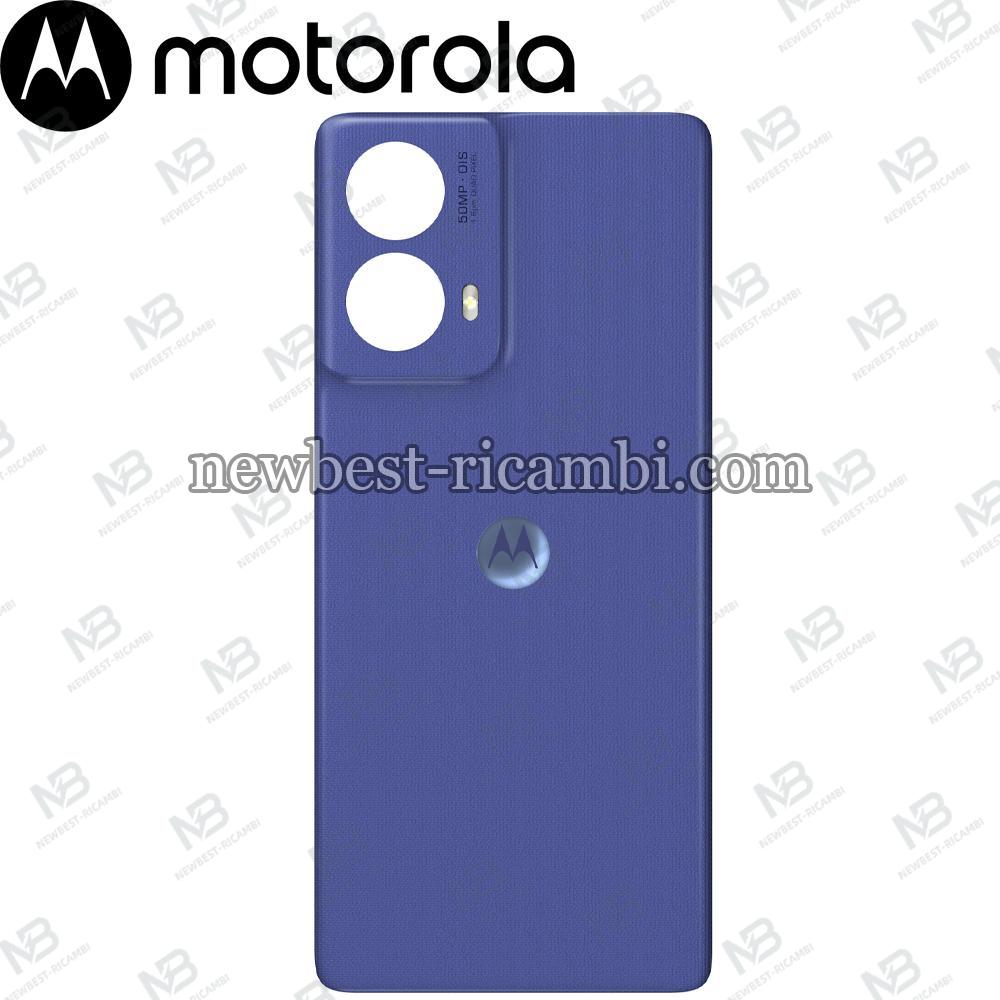 Motorola Moto G85 5G XT2427 Back Cover + Camera Glass Blue Service Pack