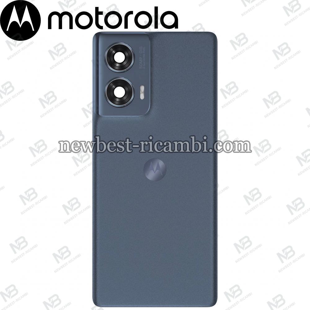 Motorola Edge 50 5G Fusion Back Cover + Camera Glass Marshmallow Blue Service Pack
