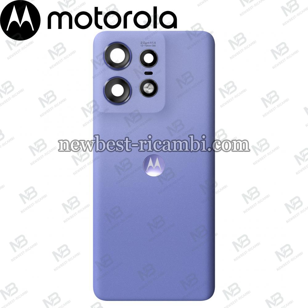 Motorola Edge 50 Pro 5G XT2403 Back Cover + Camera Glass Luxe Lavander Service Pack