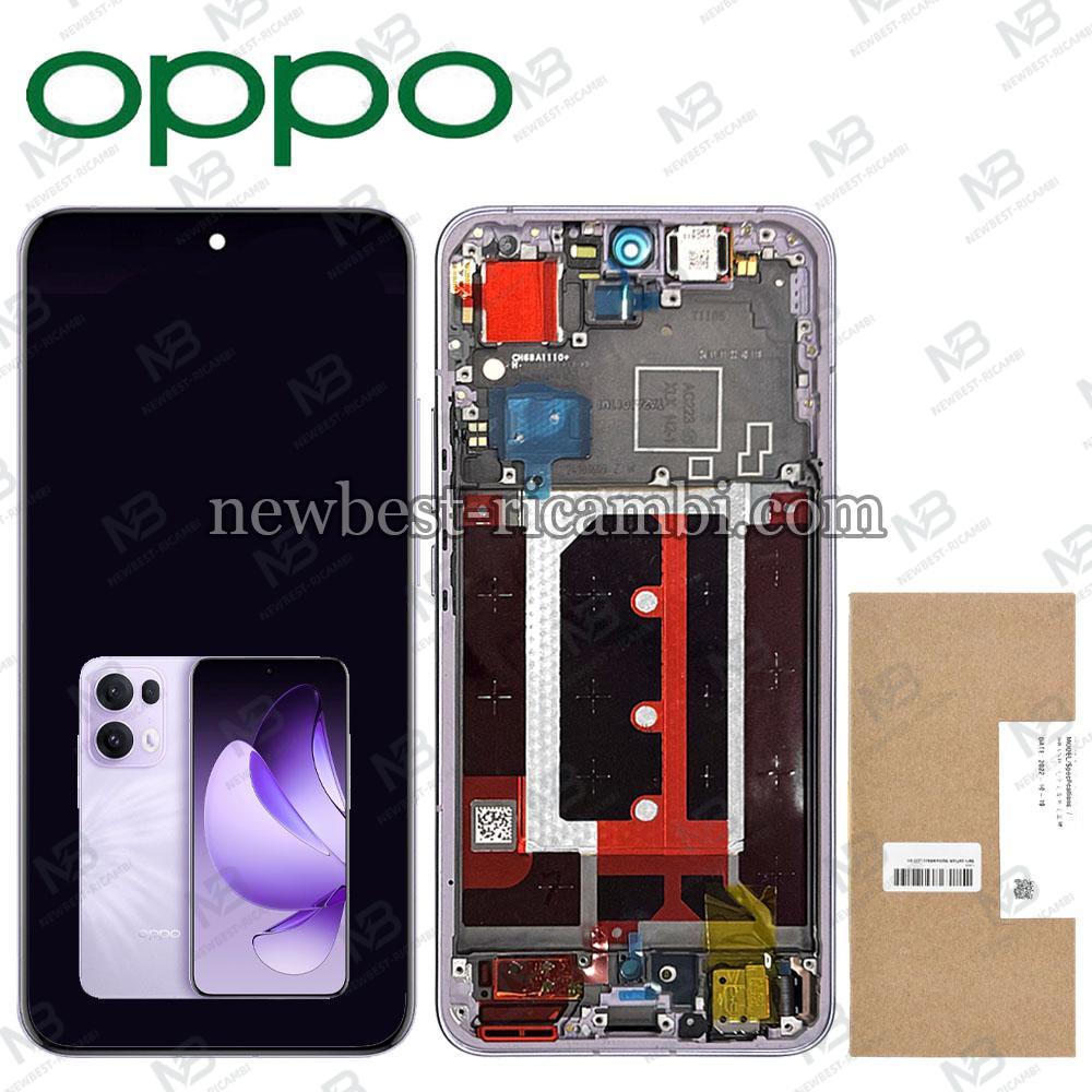 Oppo Reno 13 Pro 5G (CPH2697) Touch + Lcd + Frame Purple Service Pack