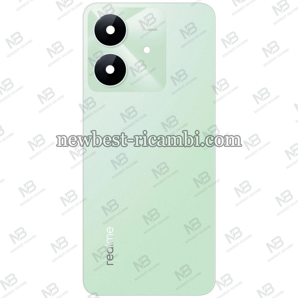 Realme Note 60x (RMX3938) Back Cover + Camera Glass Green