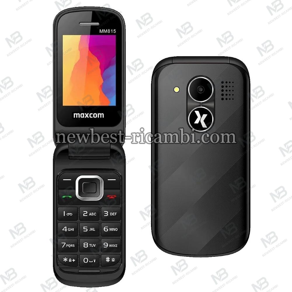 MAXCOM Comfort MM815 Flip Phone Black In Blister