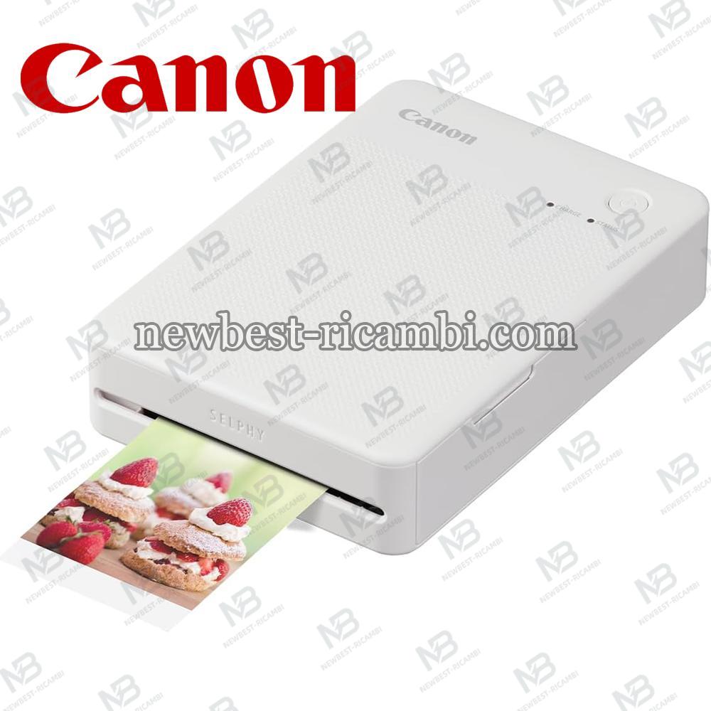 Canon SELPHY QX20 Compact Photo Printer White In Blister