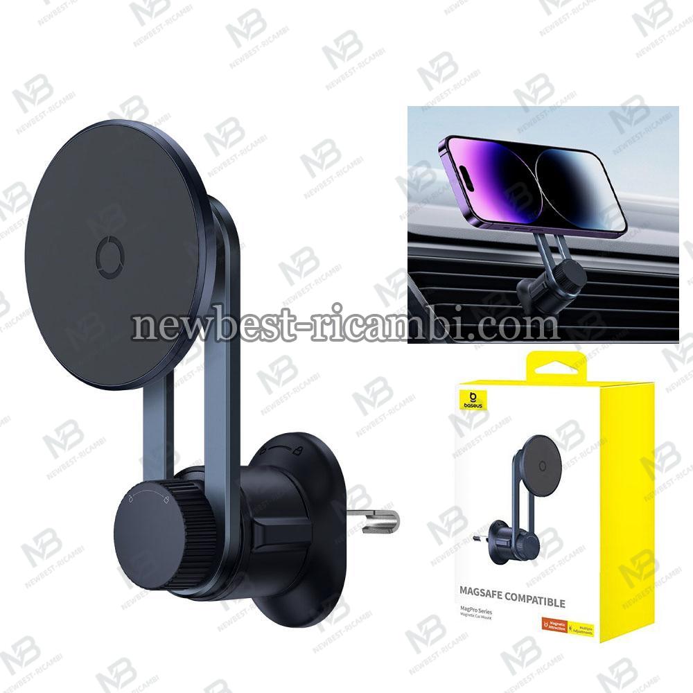 Magnetic Car Holder Baseus MagPro for Apple iPhone with MagSafe Black C40161200121-00 in Blister