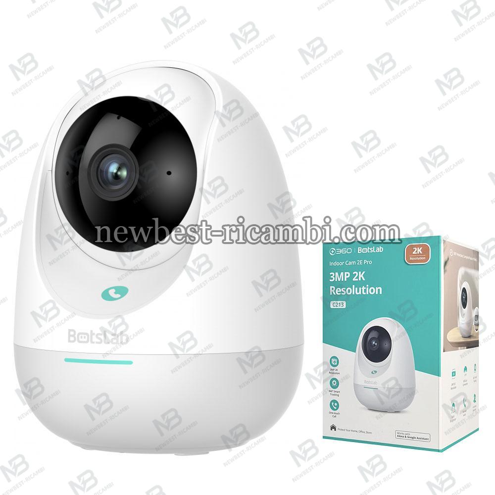 Home Security Camera Botslab 2E Pro C213 Wi-Fi 2K Indoor White in Blister