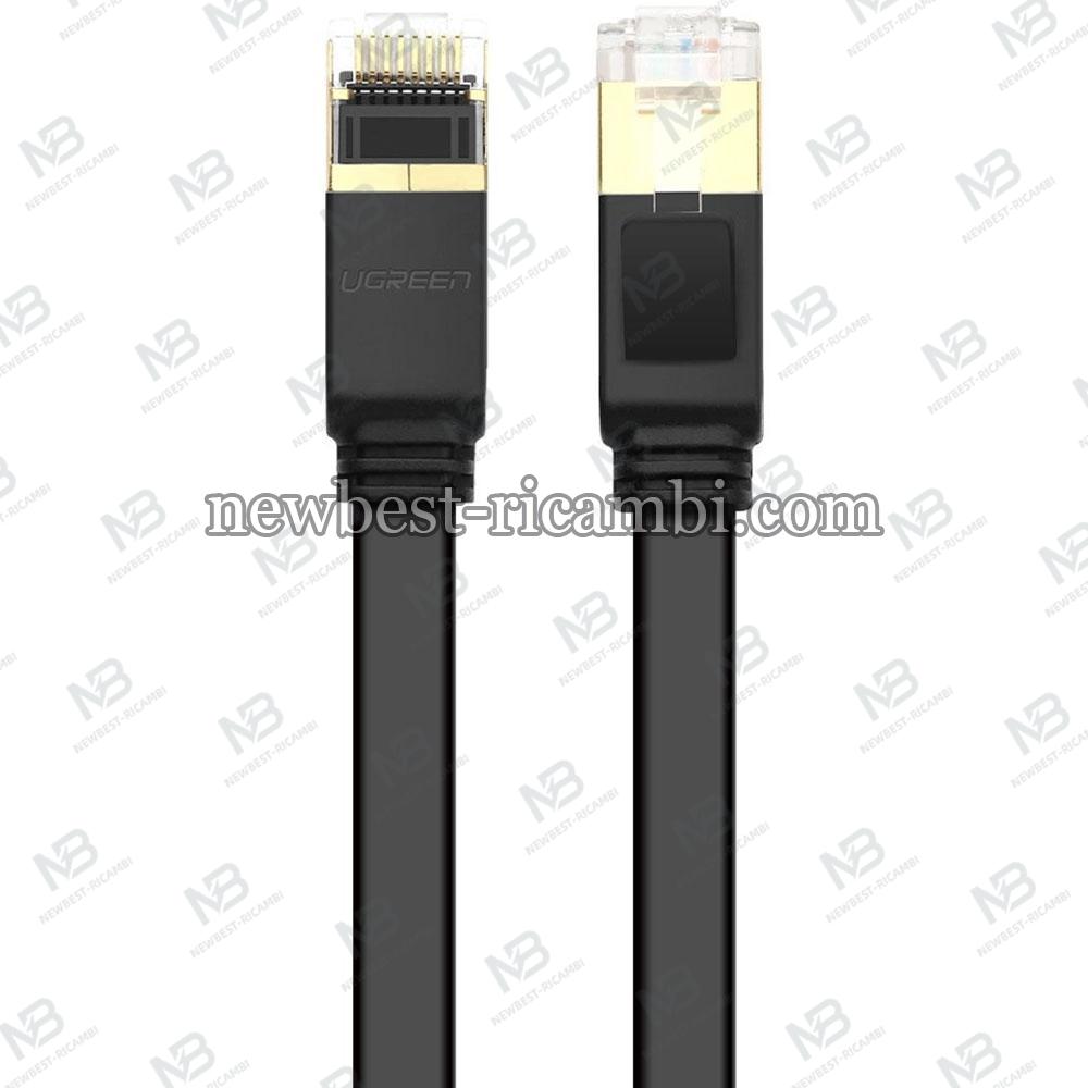 Network Cable Ugreen NW106 Flat UTP Cat7 3m Black in Blister