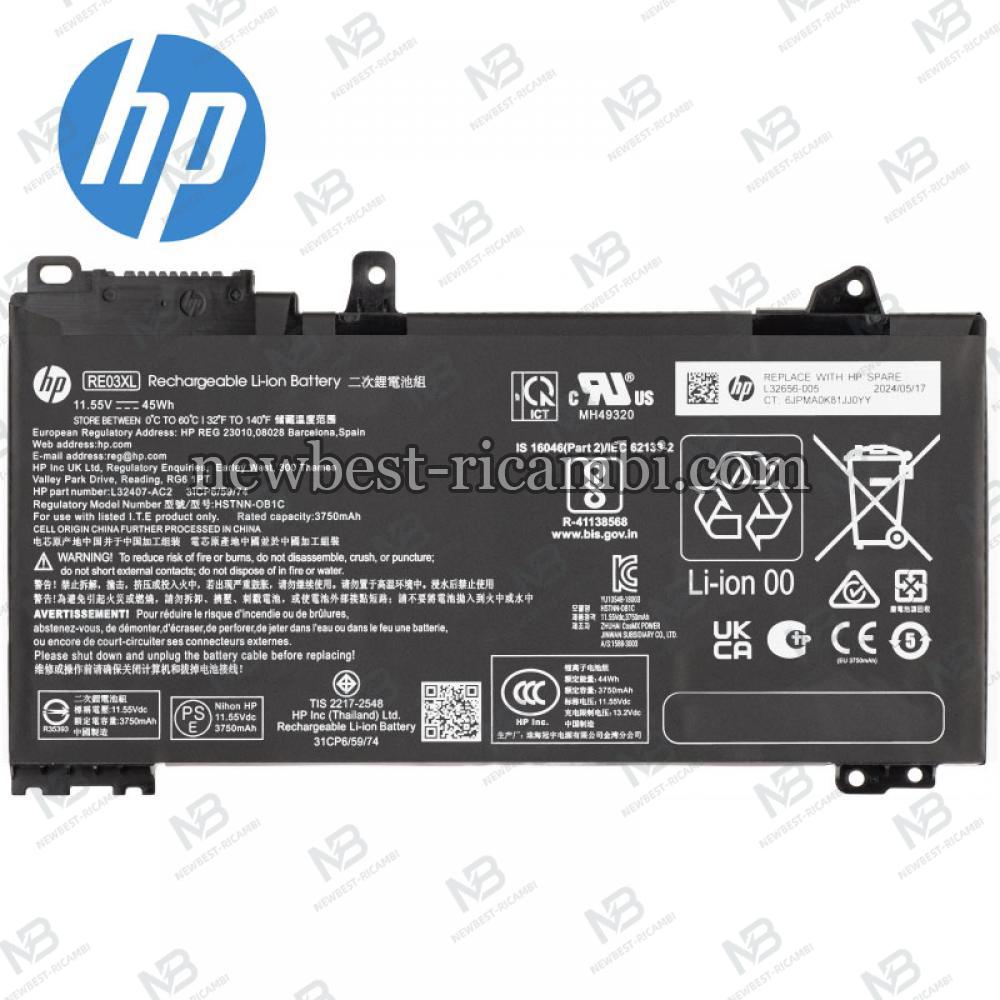 Battery HP RE03045XL-PL 3920mAh 45Wh 3 cell Service Pack