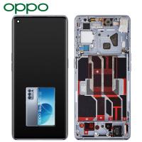 Oppo Reno 6 Pro 5G /  Plus 5G  Touch + Lcd + Frame Grey Service Pack