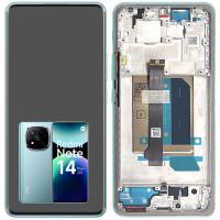 Xiaomi Redmi Note 14 Pro+ 5G Touch + Lcd + Frame Blue Original