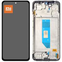 Xiaomi Redmi Note 14 4G Touch + Lcd + Frame Black Service Pack