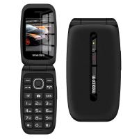 MAXCOM Comfort MM828 4G Flip Phone Black In Blister
