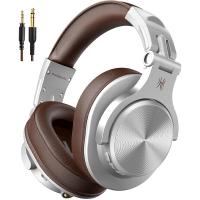 OneOdio A70 Bluetooth On-Ear Headphones Silver In Blister