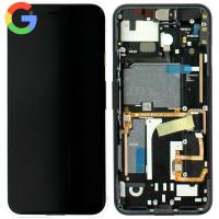 Google Pixel 4 Touch + Lcd + Frame Black Service Pack