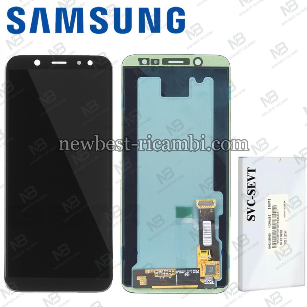 Samsung Galaxy A6 SM-A600F Touch + Lcd Black Service Pack
