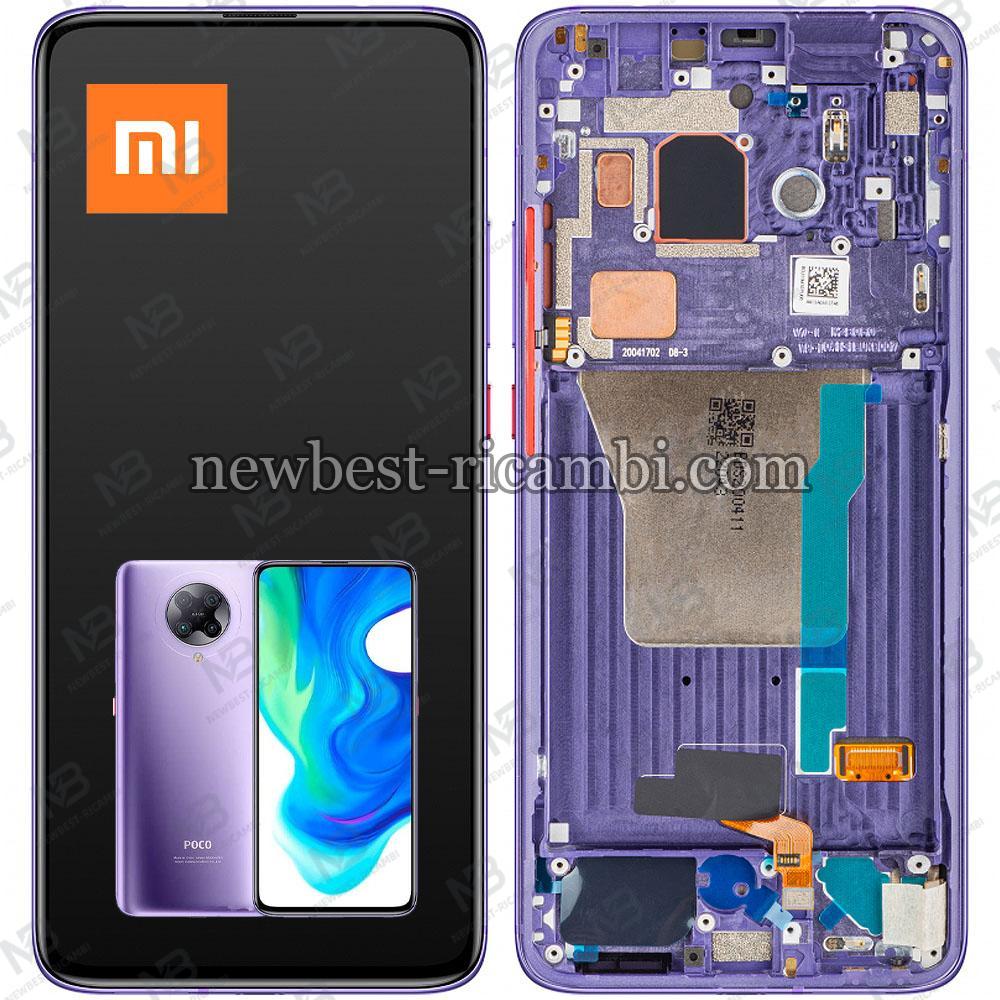 Xiaomi Poco F2 Pro / Redmi K30 Pro (M2004J11G) Touch + Lcd + Frame Purple Service Pack