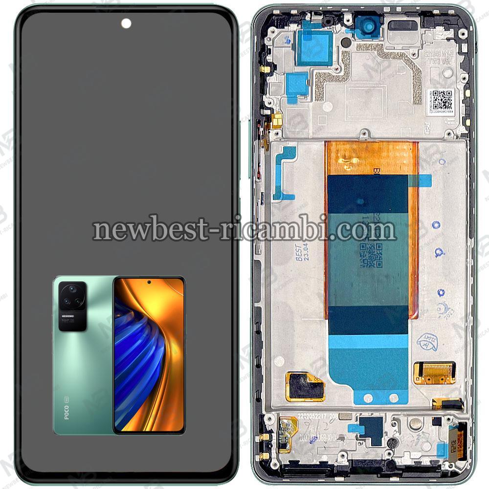 Xiaomi Poco F4 (22021211RG) Touch + Lcd + Frame Green Original