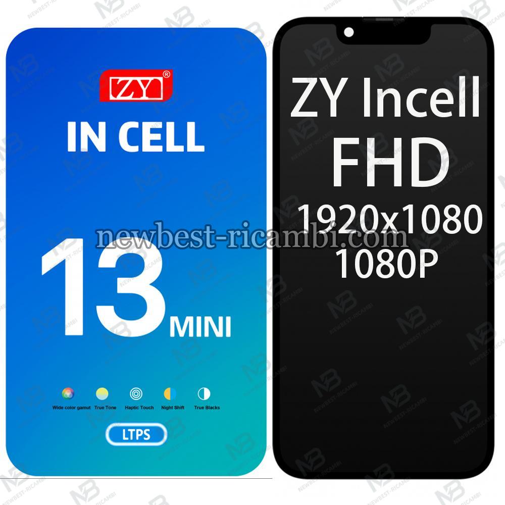 iPhone 13 Mini Touch+Lcd+Frame Black ZY Incell FHD 1920x1080 1080P