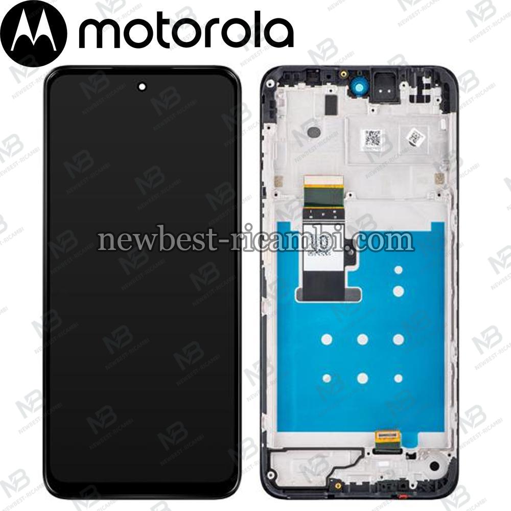 Moto G13 (2023) XT2331 Touch + Lcd + Frame Black Service Pack