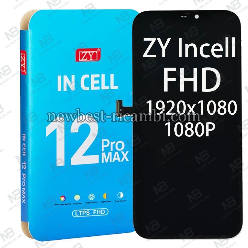 iPhone 12 Pro Max Touch+Lcd+Frame Black ZY Incell FHD 1920x1080 1080D