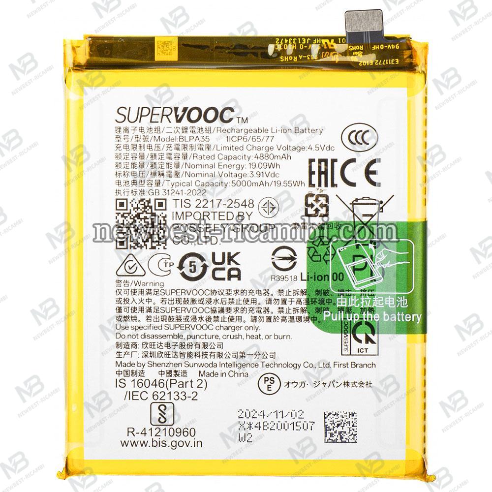 Realme 12+ 5G / 12 Pro+ 5G RMX3840 BLPA35 Battery