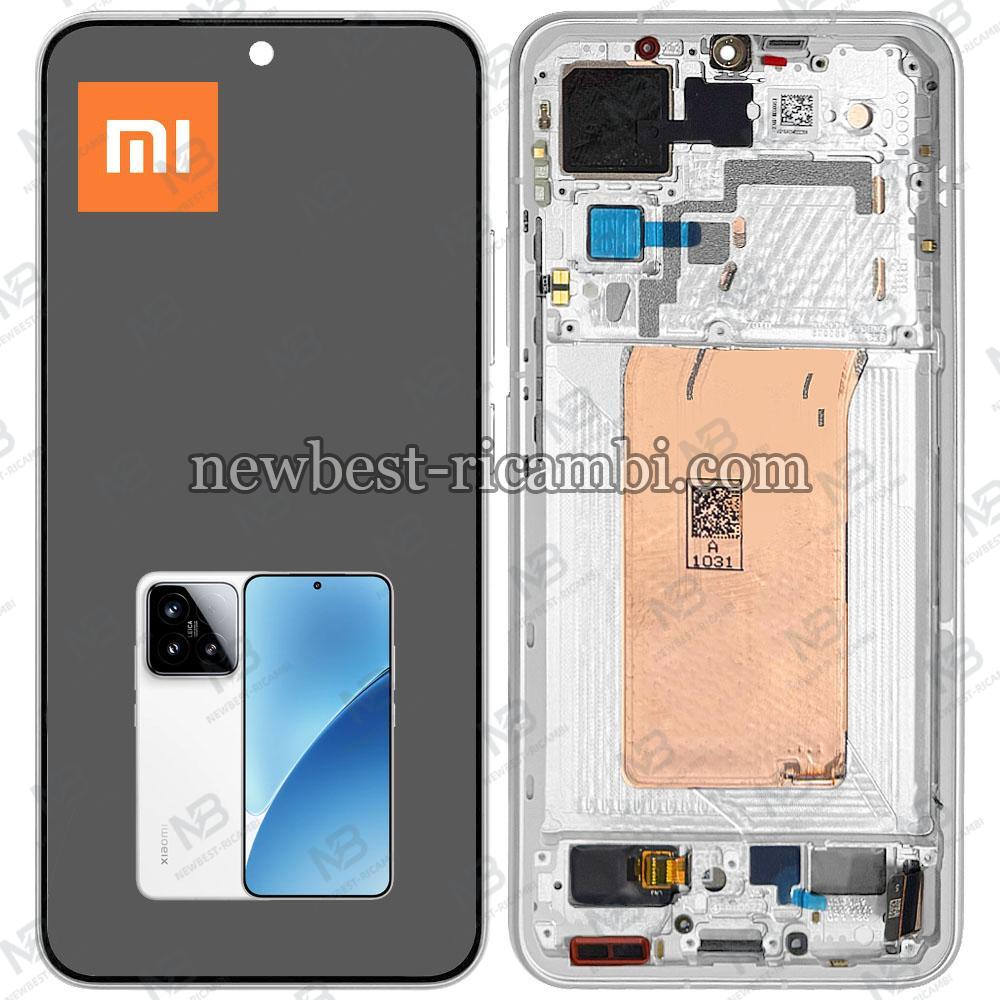 Xiaomi Mi 15 5G Touch + Lcd + Frame White Service Pack