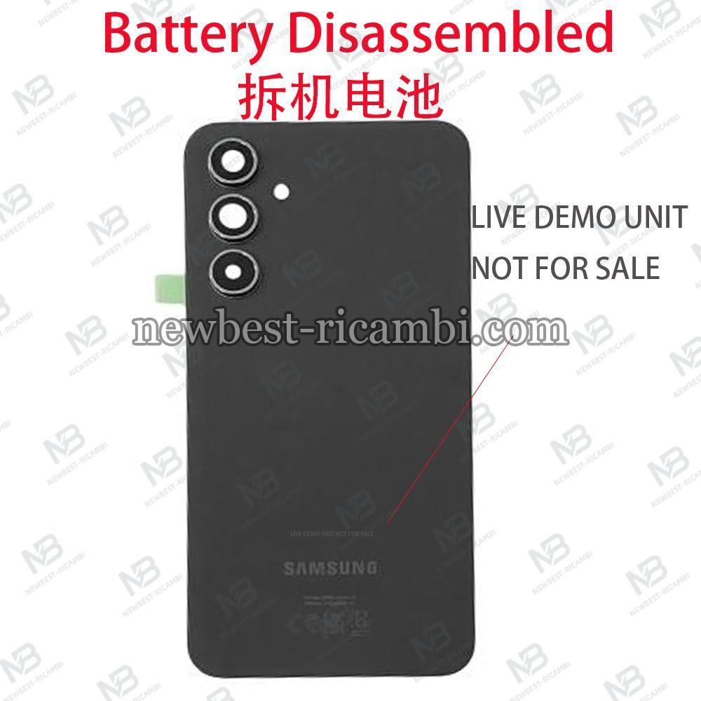 Samsung Galaxy A54 5G A546 Back Cover+Camera Glass (Demo) Black Disassembled Grade B
