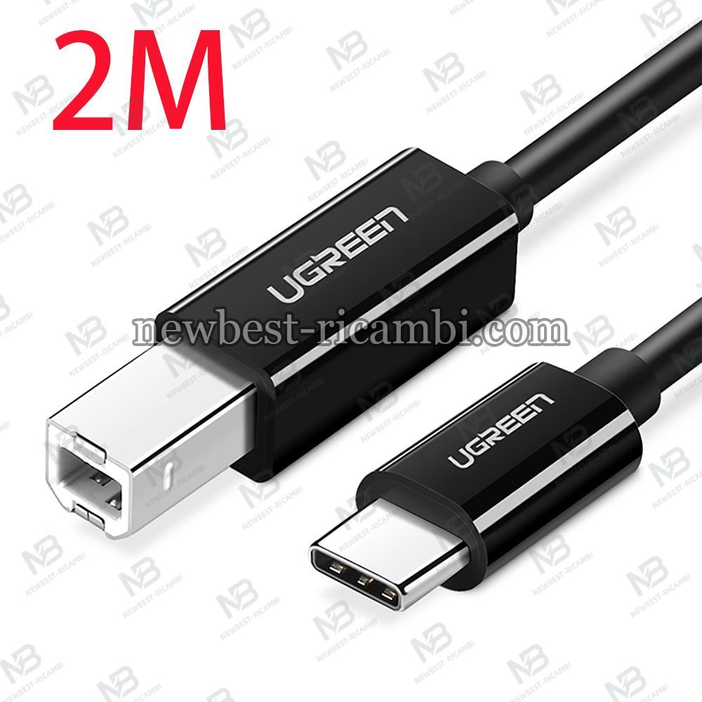 USB-C Printer Cable Ugreen US370 2m Black