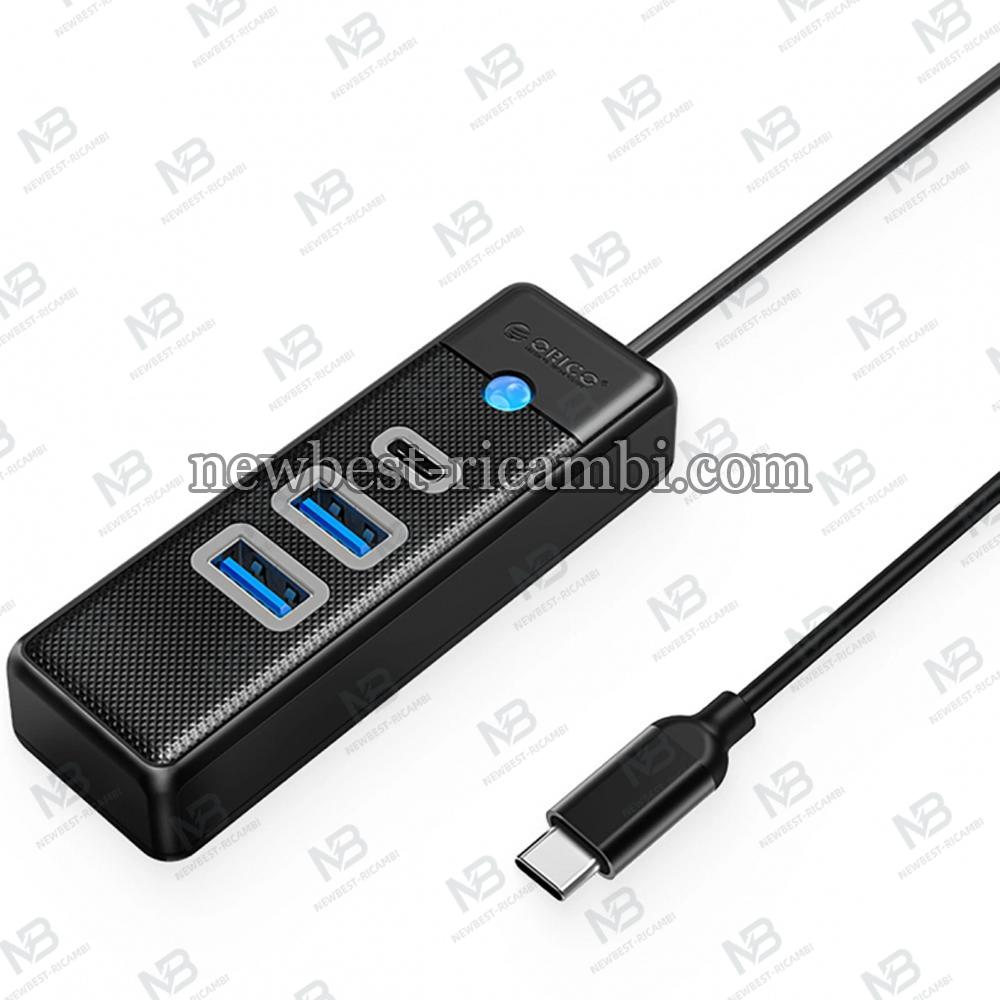 USB-C Hub Orico PWC2U-C3 2 x USB-A 3.0 - 1 x USB-C Black In Blister