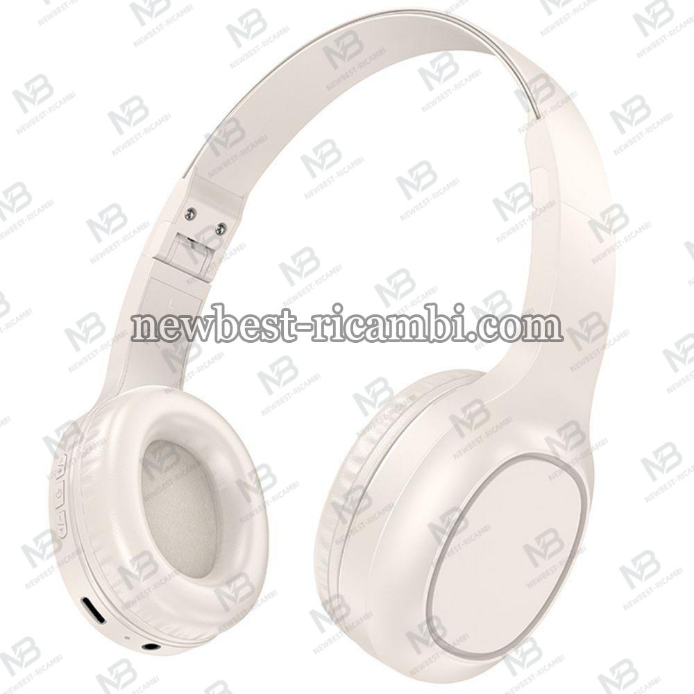 Handsfree Bluetooth Hoco W46 White In Blister