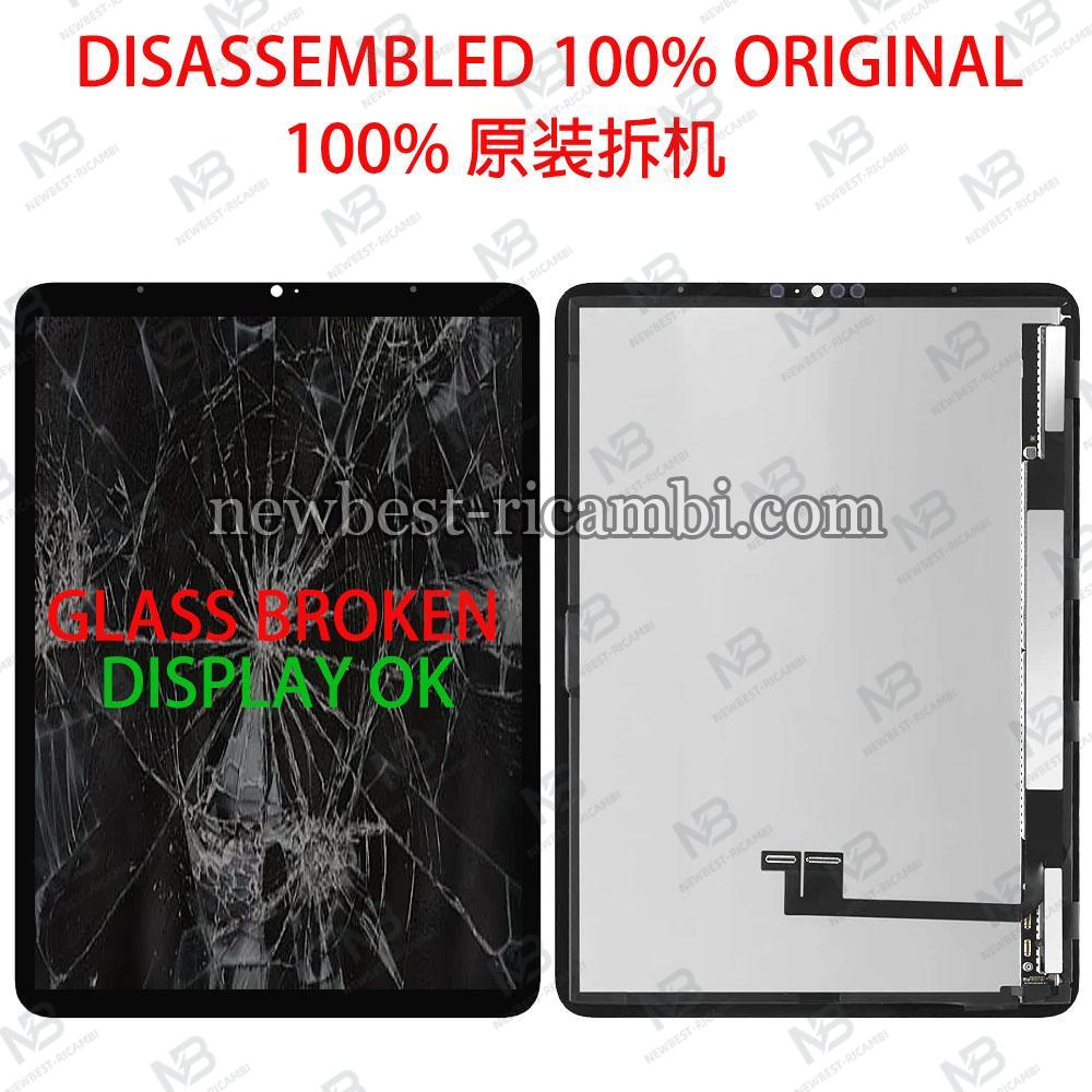 iPad Pro 11 2022 Touch + Lcd Black Dissembled Glass Broken