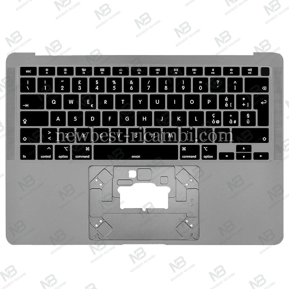 MacBook Air Retina 13" A2179 EMC 3302 (2020) Display 13" Keyboard+Frame Gray Grade A Italian Layout 100% Original