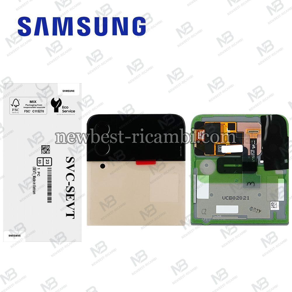 Samsung Galaxy Z Flip 4 F721 Outer Lcd Pink / Gold Service Pack