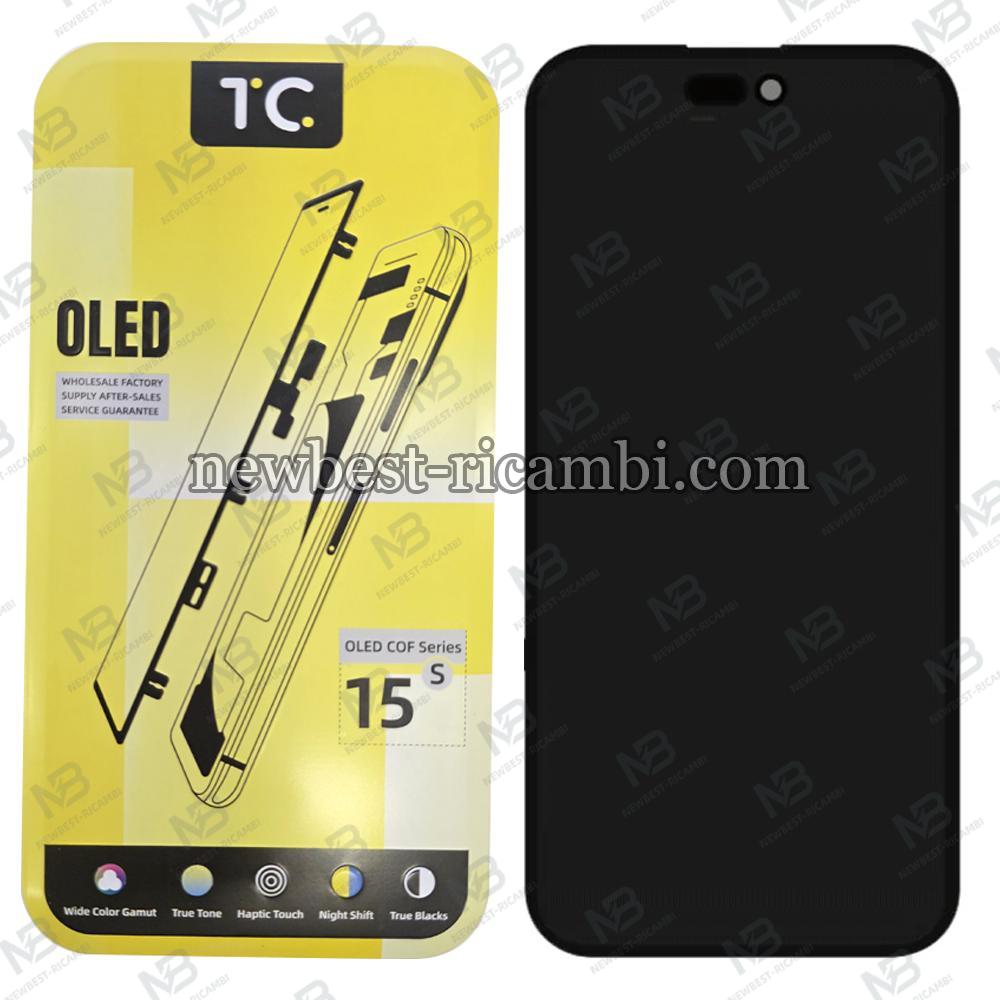 iPhone 15 Touch+Lcd+Frame Black TC Oled Hard
