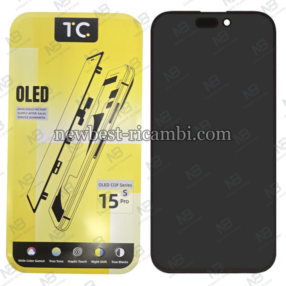 iPhone 15 Pro Touch+Lcd+Frame Black TC Oled Hard