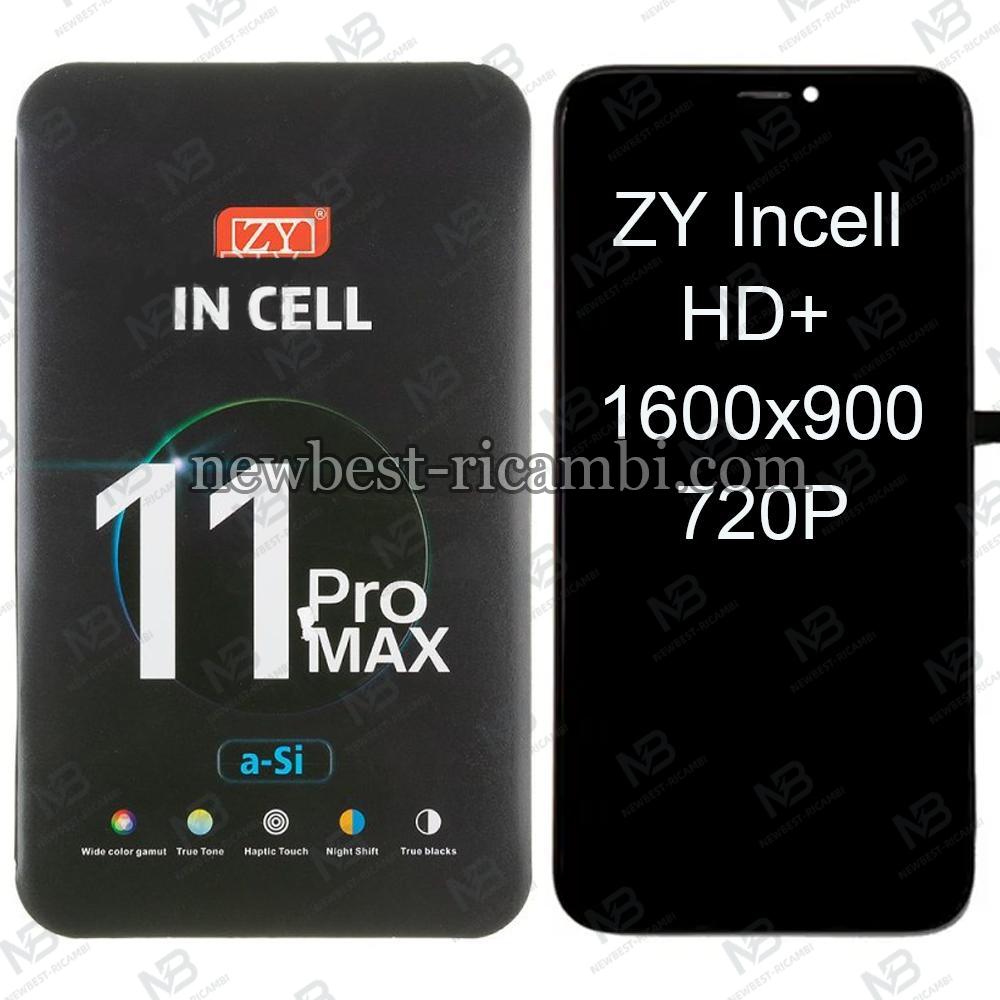 iPhone 11 Pro Max Touch + Lcd + Frame Black ZY Incell HD+ 1600x900 720P