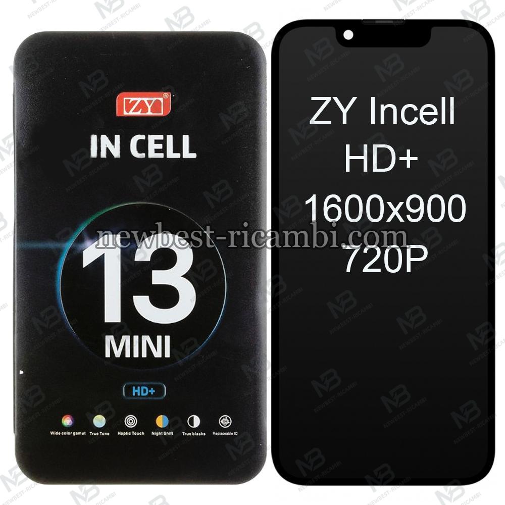 iPhone 13 Mini Touch+Lcd+Frame Black ZY Incell HD+ 1600x900 720P