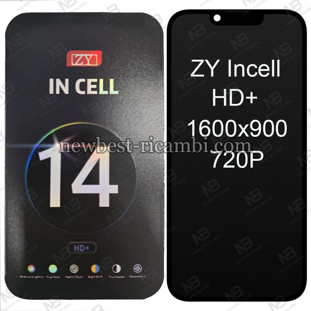 iPhone 14 Touch+Lcd+Frame Black ZY Incell HD+ 1600x900 720P