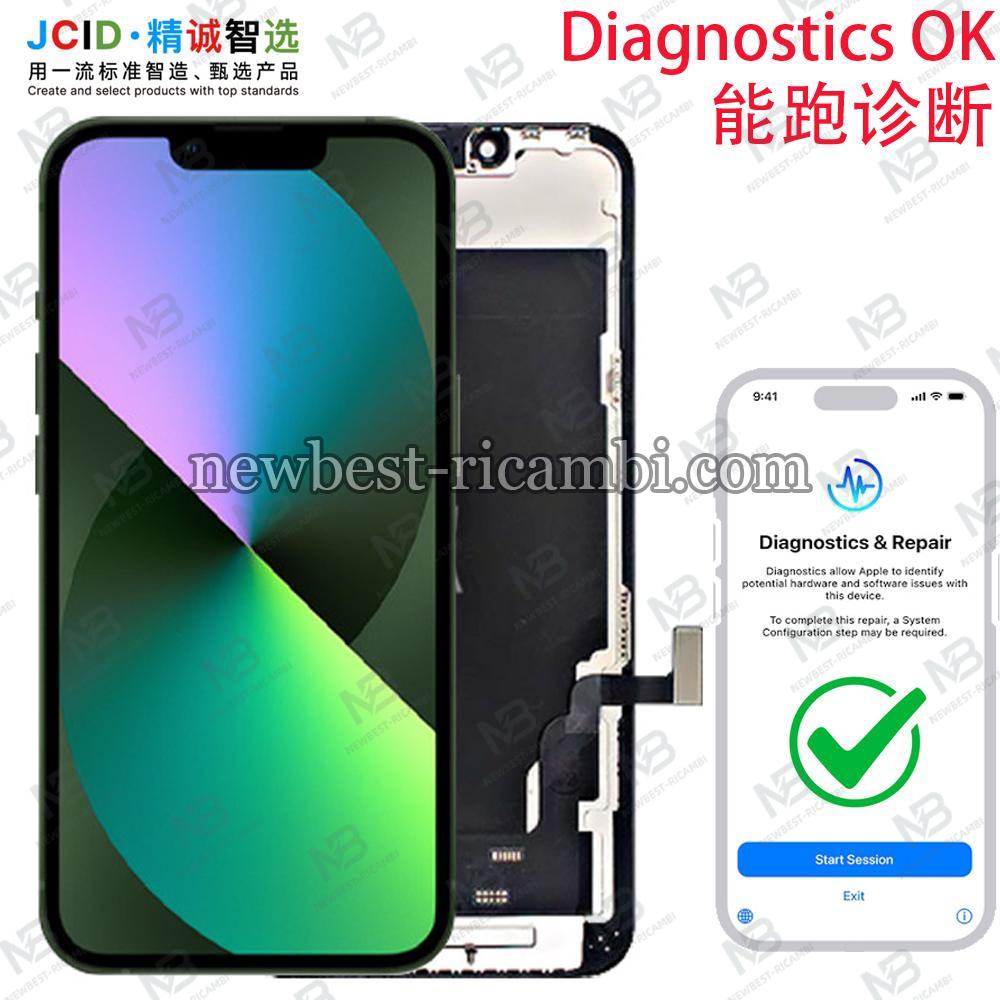 iPhone 13 Touch + Lcd + Frame Black JCID Oled Soft Diagnostics