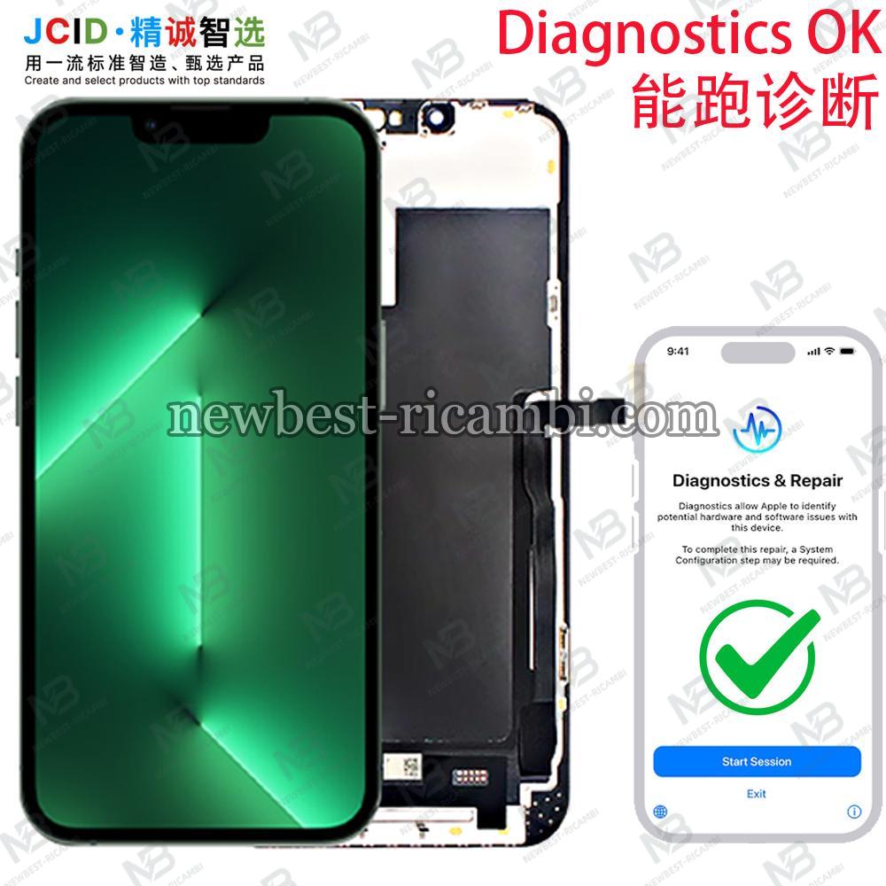 iPhone 13 Pro Max Touch + Lcd + Frame Black JCID Oled Soft Diagnostics 