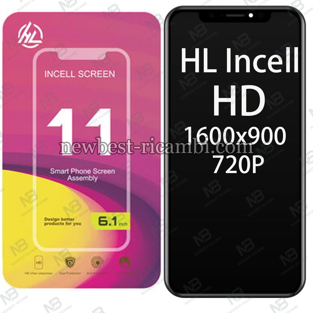iPhone 11 Touch + Lcd + Frame Black HL Incell HD 1600x900 720P