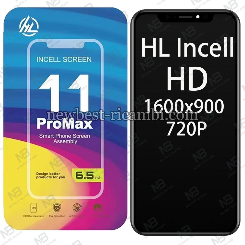 iPhone 11 Pro Max Touch + Lcd + Frame Black HL Incell HD 1600x900 720P