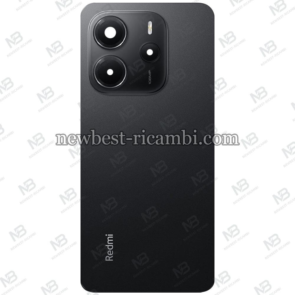 Xiaomi Redmi Note 14 4G (24117RN76G) Back Cover + Camera Glass Black