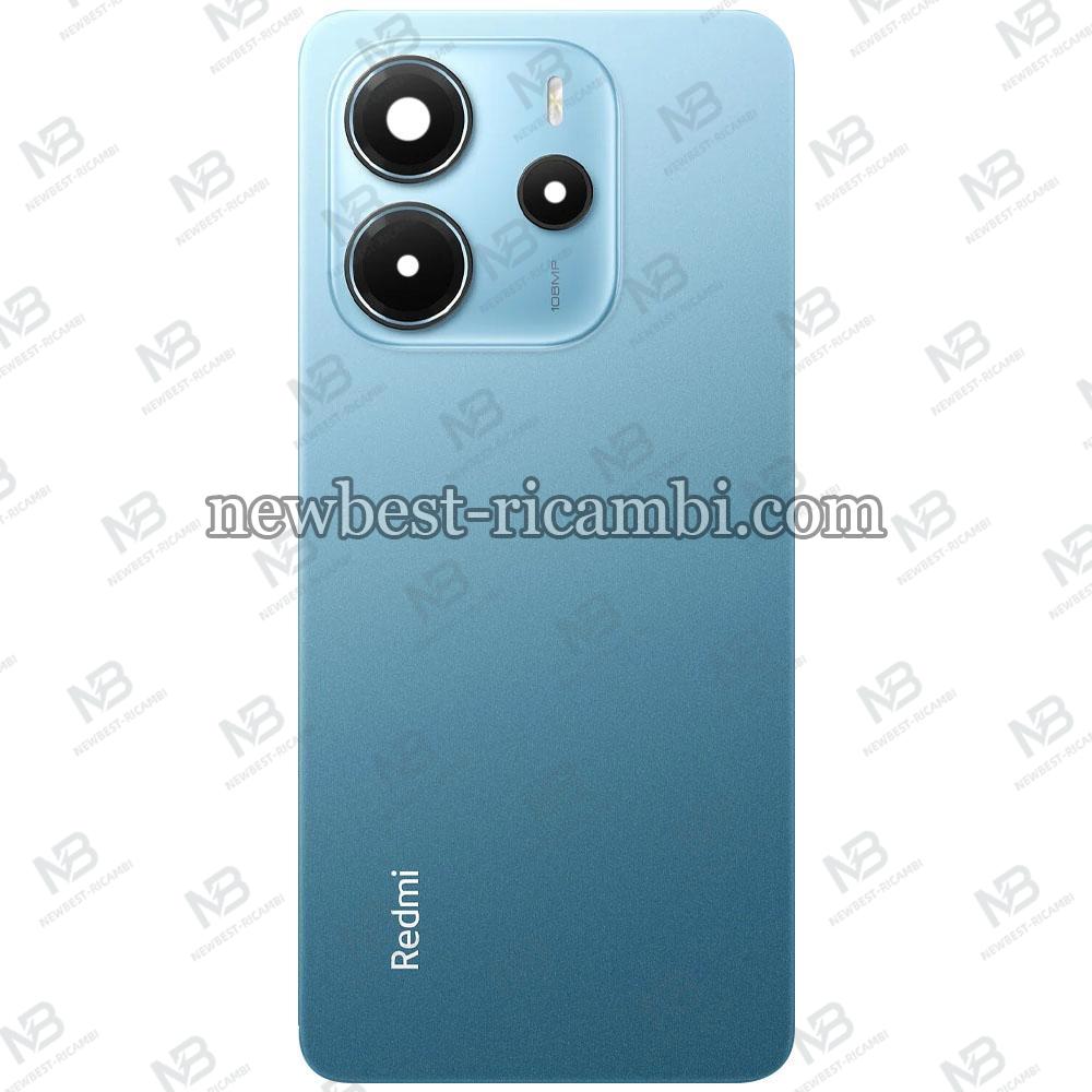 Xiaomi Redmi Note 14 4G (24117RN76G) Back Cover + Camera Glass Blue