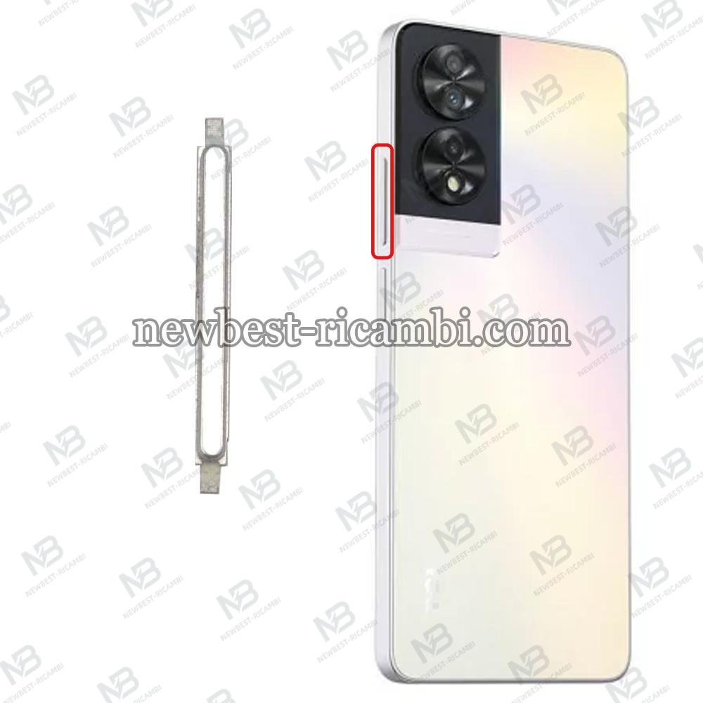 TCL 40 NXTPAPER 4G (T612B ) Volume Button Silver